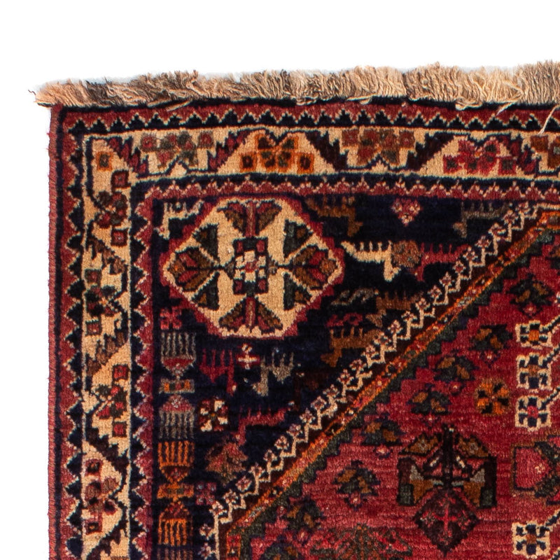 Shiraz Teppich 103x155cm - Perserteppich - dunkelrot