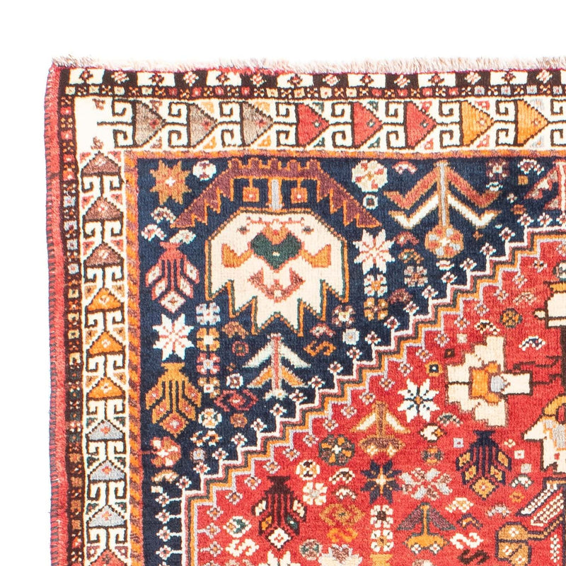 Shiraz Teppich 110x154cm - Perserteppich - rot
