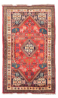 Shiraz Teppich 110x175cm - Perserteppich - dunkelrot – product image