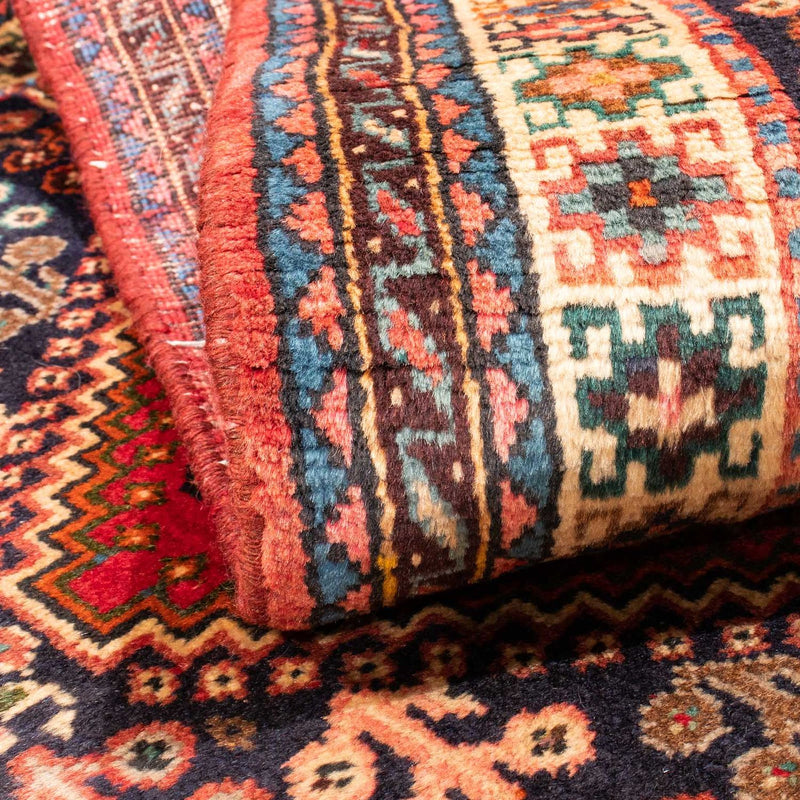 Shiraz Teppich 110x175cm - Perserteppich - dunkelrot
