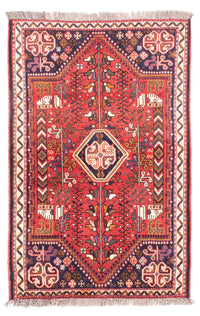 Shiraz Teppich 106x153cm - Perserteppich - dunkelrot – product image