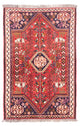 Shiraz Teppich 106x153cm - Perserteppich - dunkelrot