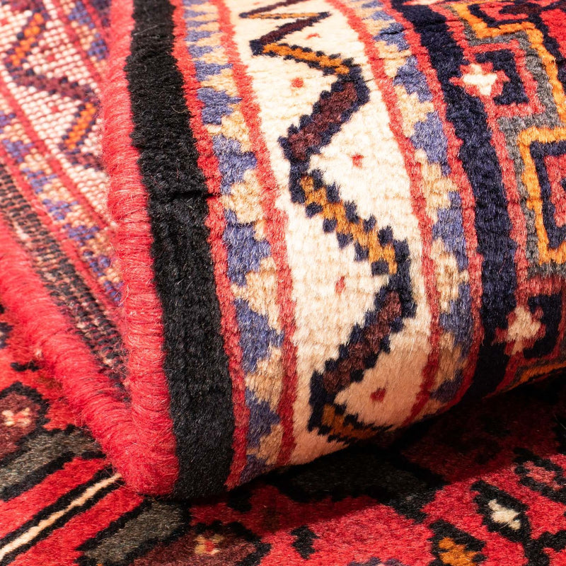Shiraz Teppich 106x153cm - Perserteppich - dunkelrot