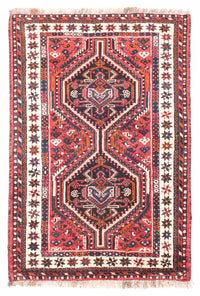 Shiraz Teppich 110x155cm - Perserteppich - rot – product image
