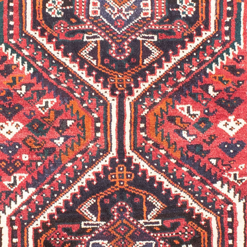 Shiraz Teppich 110x155cm - Perserteppich - rot