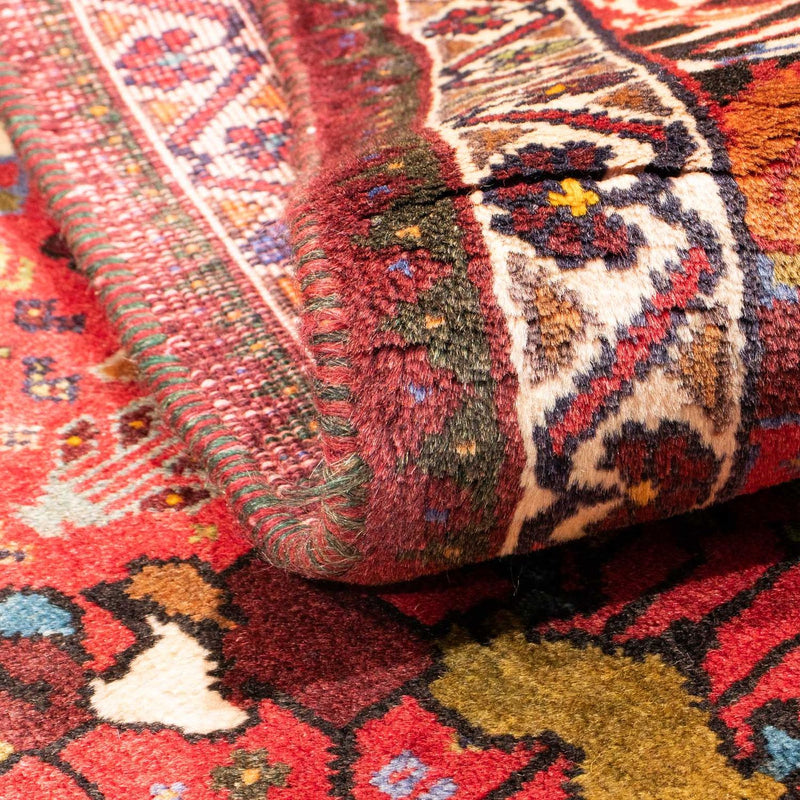Shiraz Teppich 105x150cm - Perserteppich - dunkelrot