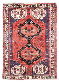 Shiraz Teppich 115x170cm - Perserteppich - hellrot – product image