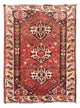 Shiraz Teppich 114x152cm - Perserteppich - dunkelrot