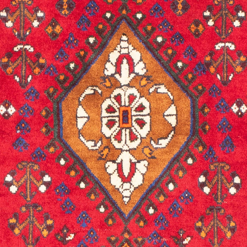 Shiraz Teppich 83x157cm - Perserteppich - dunkelrot