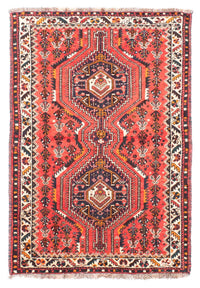 Shiraz Teppich 110x160cm - Perserteppich - hellrot – product image