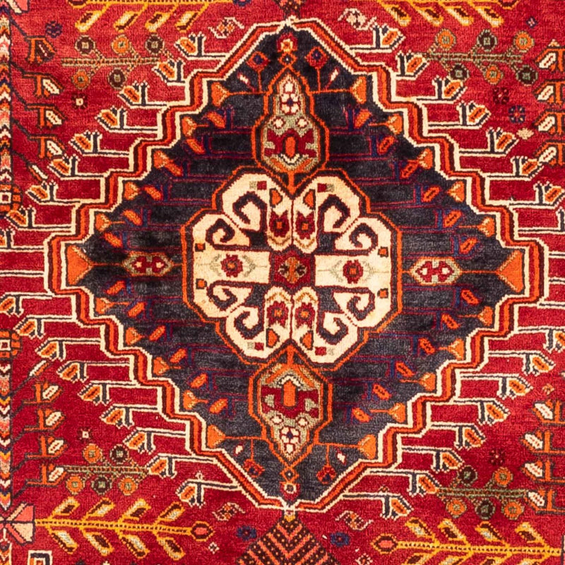Shiraz Teppich 165x258cm - Perserteppich - dunkelrot