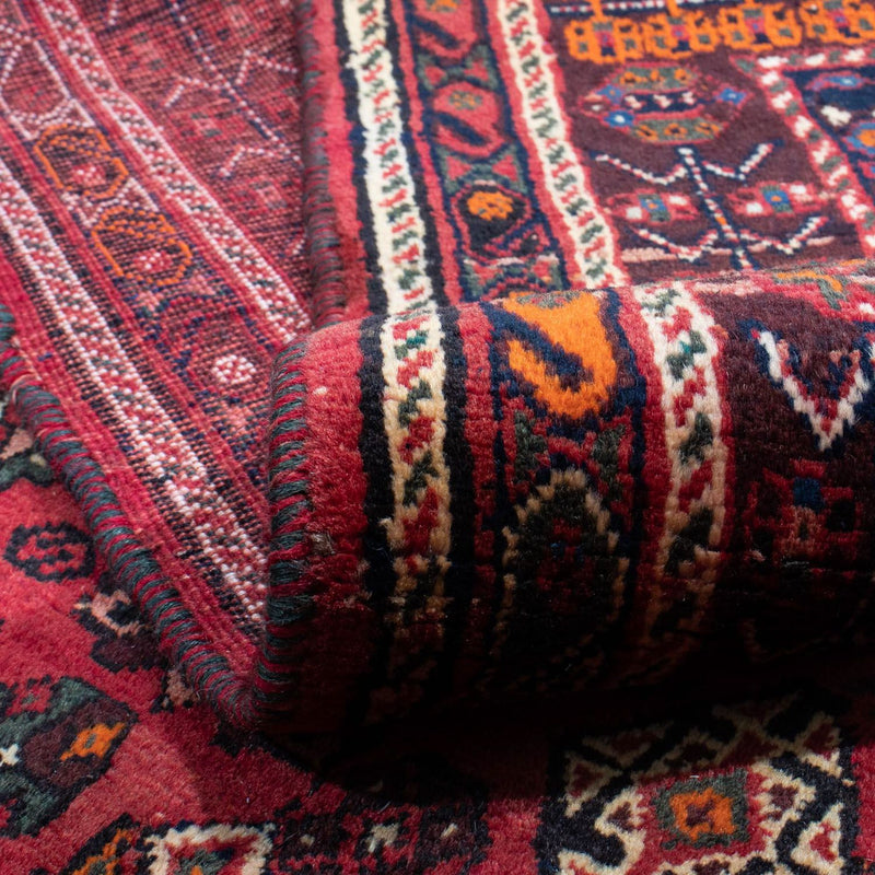 Shiraz Teppich 200x290cm - Perserteppich - rot