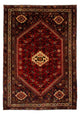 Shiraz Teppich 210x295cm - Perserteppich - dunkelrot