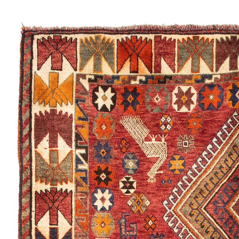 Shiraz Teppich 155x260cm - Perserteppich - dunkelrot