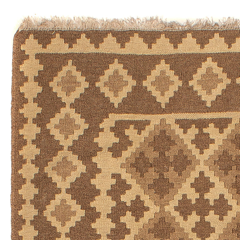Kelim Fars Teppich 145x190cm - hellbraun