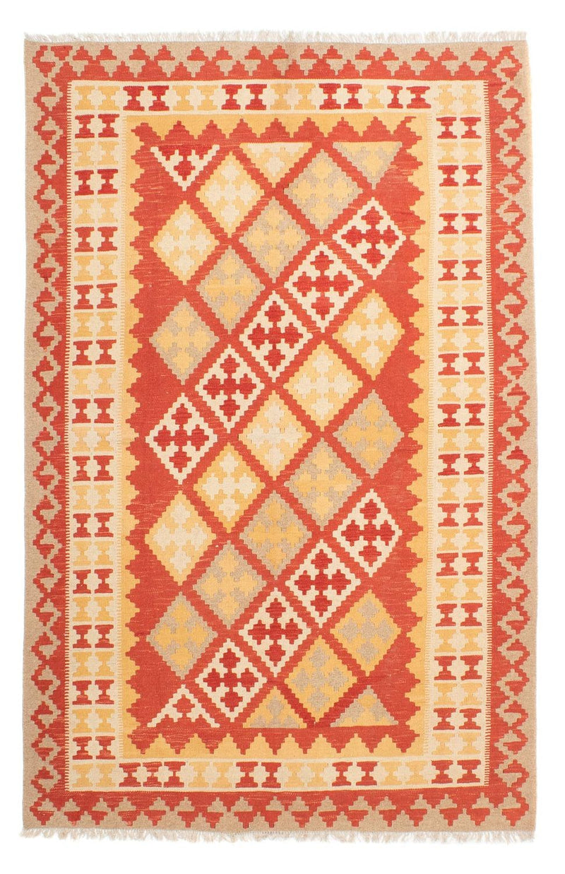 Kelim Fars Teppich 168x255cm - mehrfarbig
