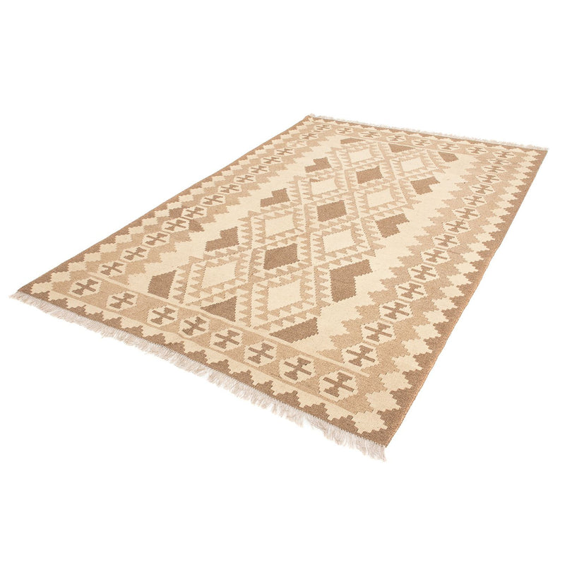 Kelim Fars Teppich 150x217cm - hellbraun