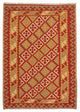 Kelim Fars Teppich 152x215cm - rot
