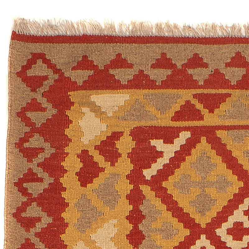 Kelim Fars Teppich 152x215cm - rot