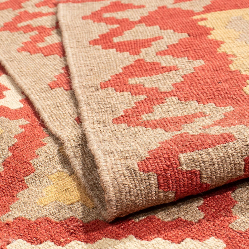 Kelim Fars Teppich 152x215cm - rot