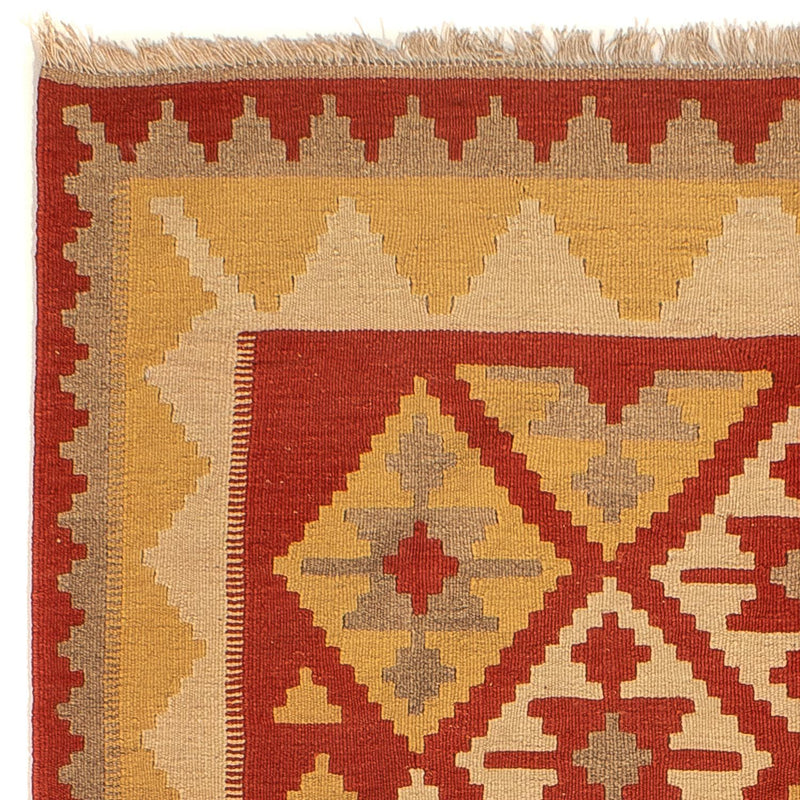 Kelim Fars Teppich 150x198cm - rot