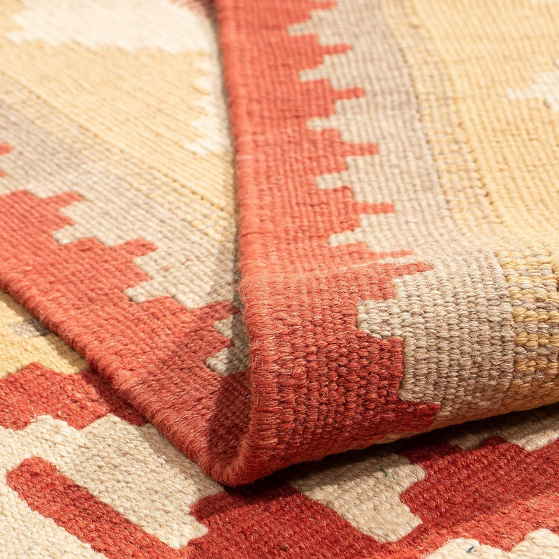 Kelim Fars Teppich 150x198cm - rot