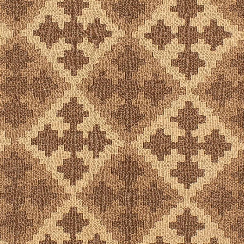 Kelim Fars Teppich 145x192cm - hellbraun