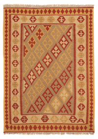 Kelim Fars Teppich 146x198cm - hellbraun – product image