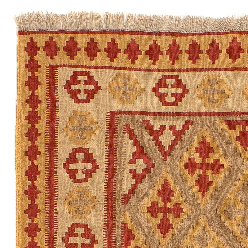 Kelim Fars Teppich 146x198cm - hellbraun
