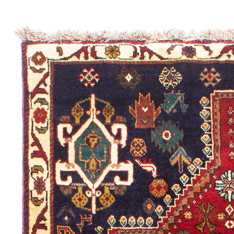 Shiraz Teppich 120x190cm - Perserteppich - dunkelrot