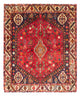 Shiraz Teppich 130x162cm - Perserteppich - dunkelrot