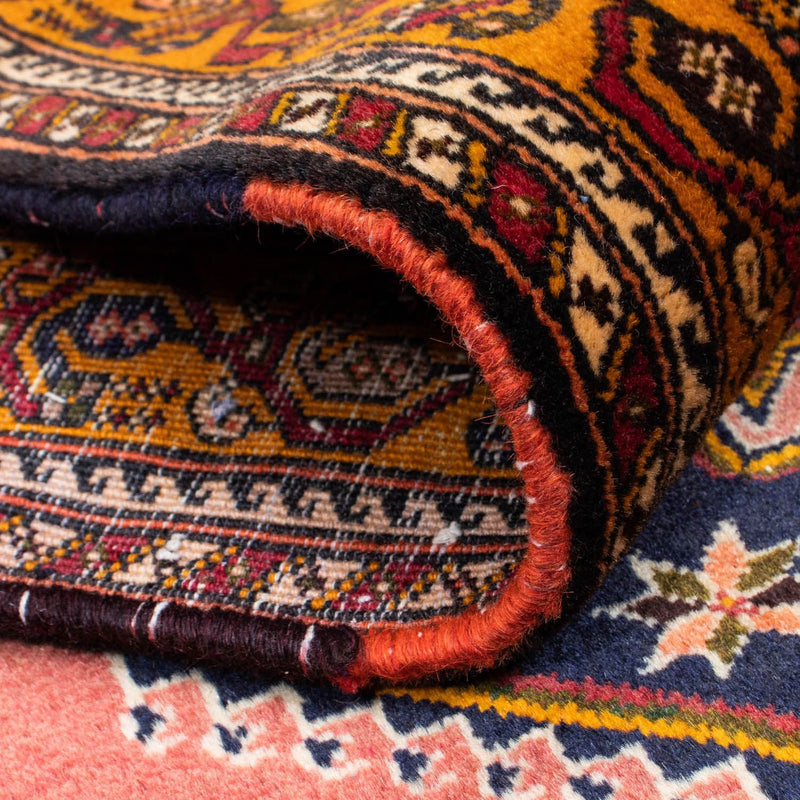Shiraz Teppich 100x403cm - Perserteppich - hellrot