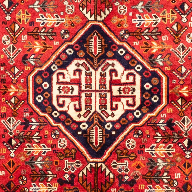 Shiraz Teppich 155x250cm - Perserteppich - dunkelrot