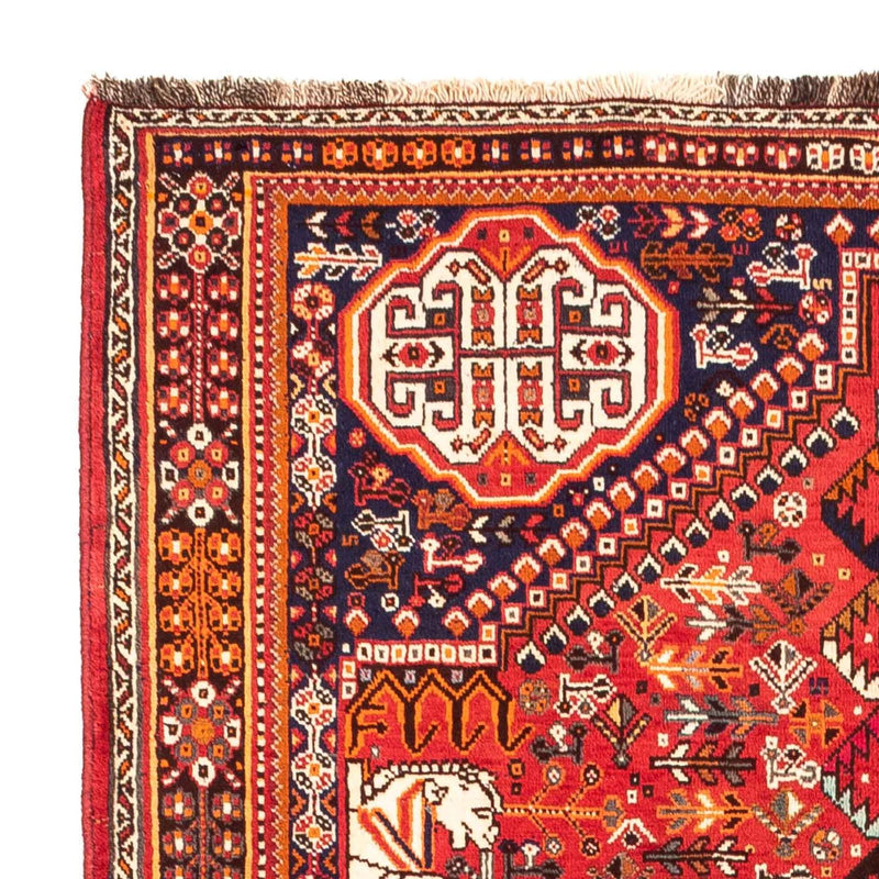 Shiraz Teppich 155x250cm - Perserteppich - dunkelrot