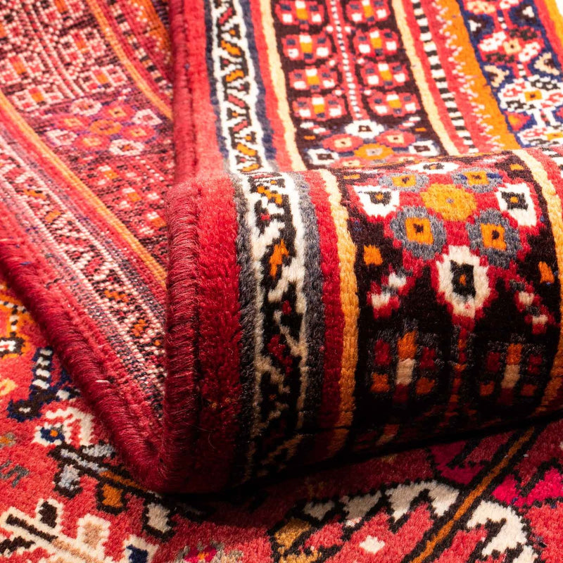 Shiraz Teppich 155x250cm - Perserteppich - dunkelrot