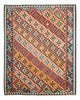 Kelim Fars Teppich 218x265cm - mehrfarbig