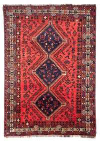 Shiraz Teppich 210x296cm - Perserteppich - hellrot – product image