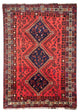 Shiraz Teppich 210x296cm - Perserteppich - hellrot
