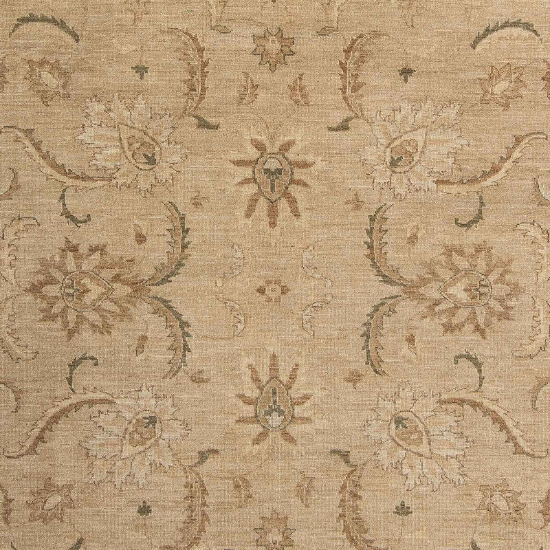 Farahan Teppich 242x302cm - Perserteppich - hellbraun