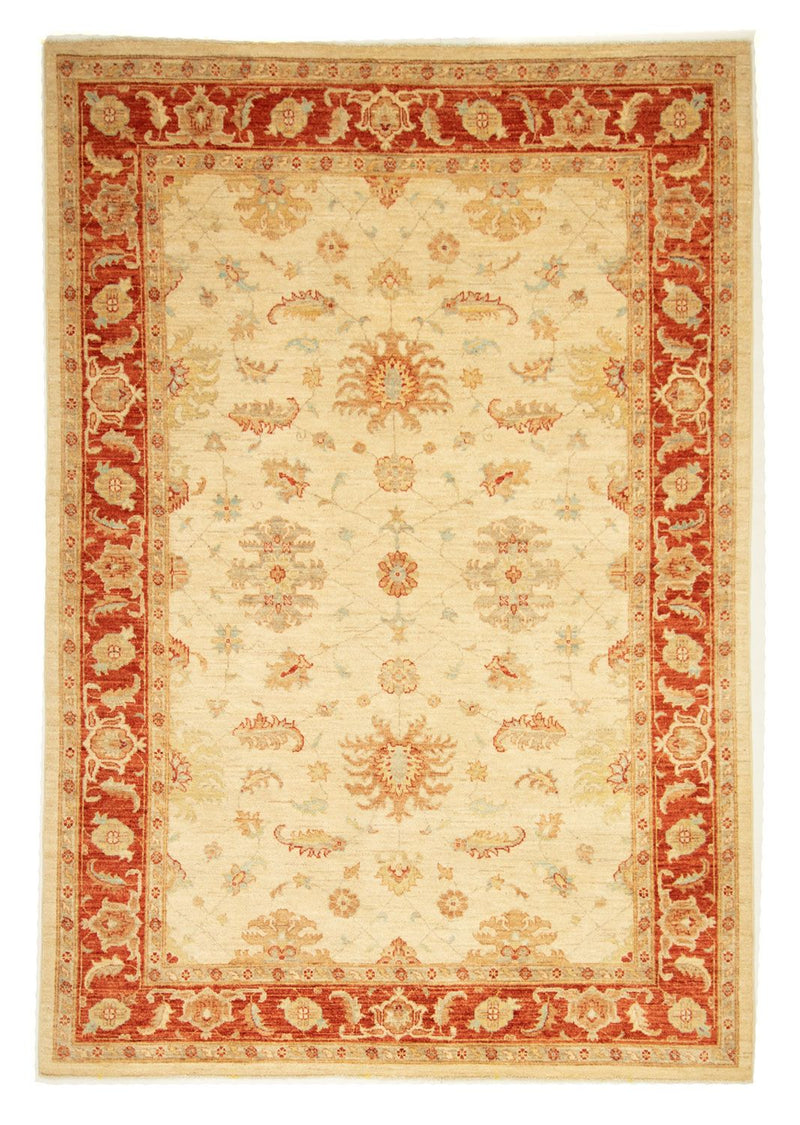 Ziegler Teppich 167x239cm - Orientteppich - beige