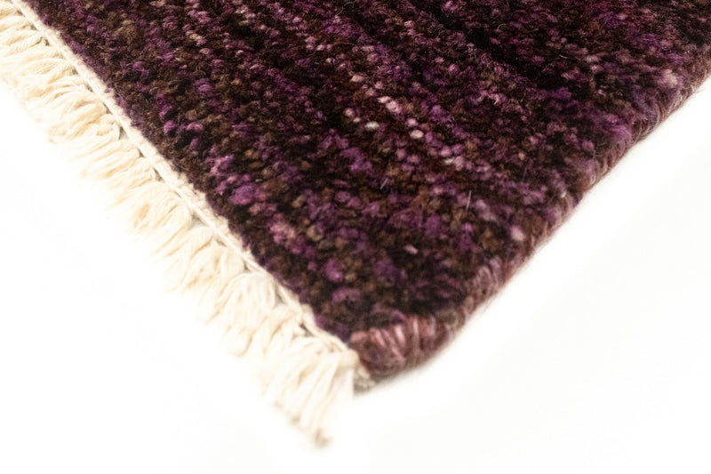 Gabbeh Teppich Indus 168x247cm - Wollteppich - dunkelrot