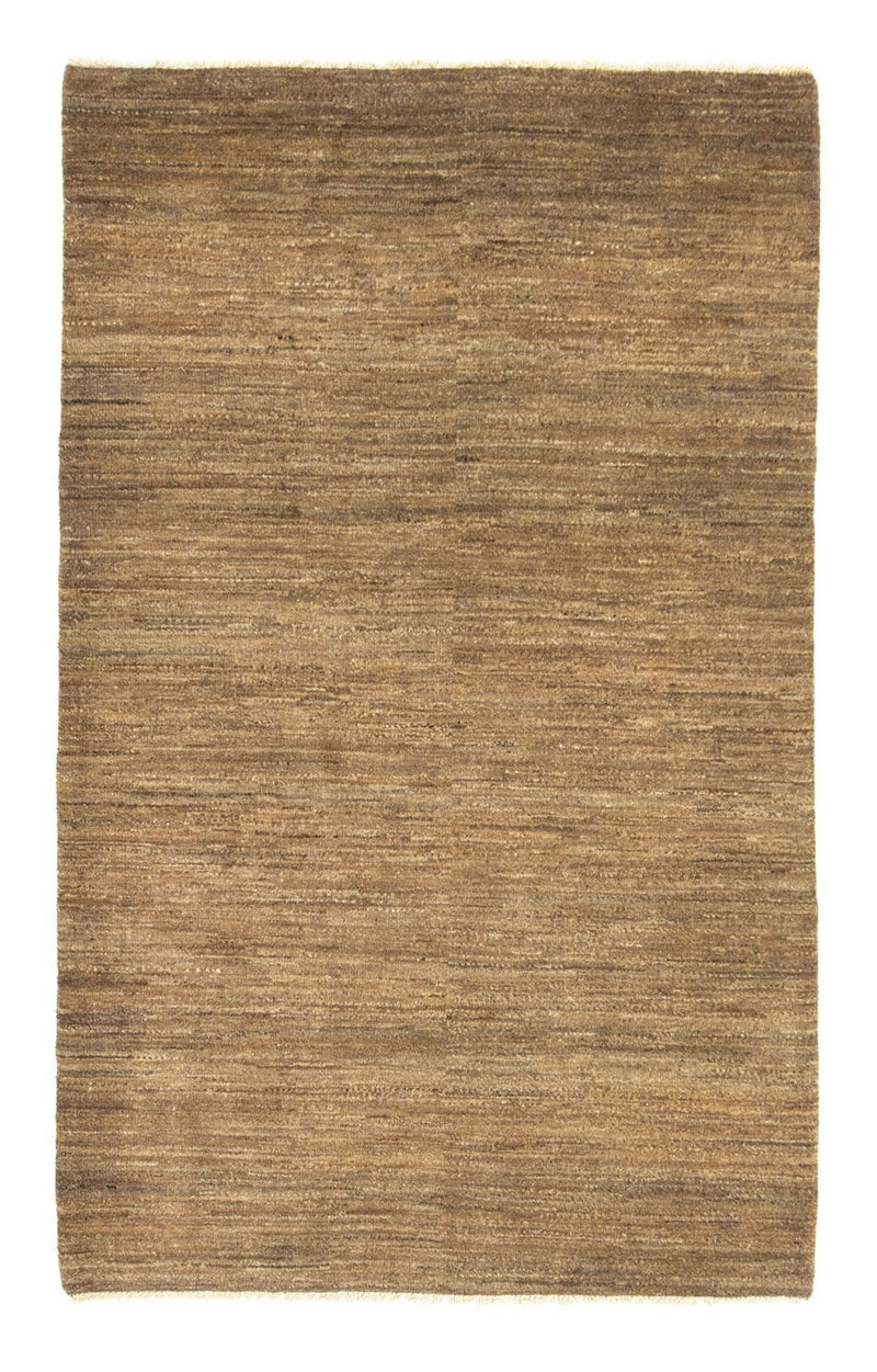 Gabbeh Teppich Indus 122x195cm - Wollteppich - beige