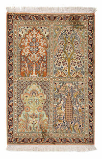 Kaschmar Teppich 67x95cm - Orientteppich - mehrfarbig – product image