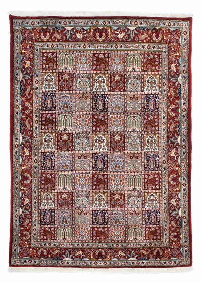Moud Teppich 142x196cm - Perserteppich - dunkelrot