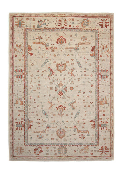 Usak Teppich 245x342cm - Orientteppich - beige