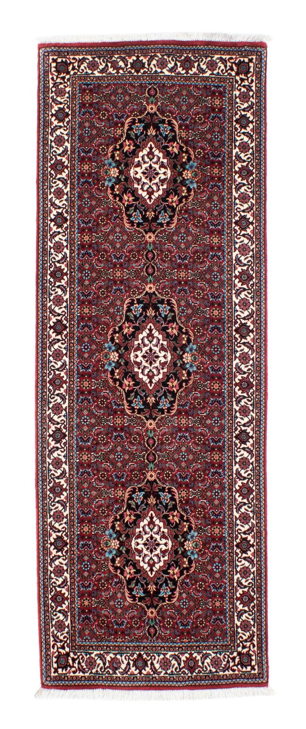 Bidjar Teppich 74x205cm - Perserteppich - dunkelrot