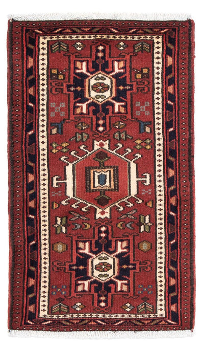 Qaraja Teppich 65x103cm - Perserteppich - braun