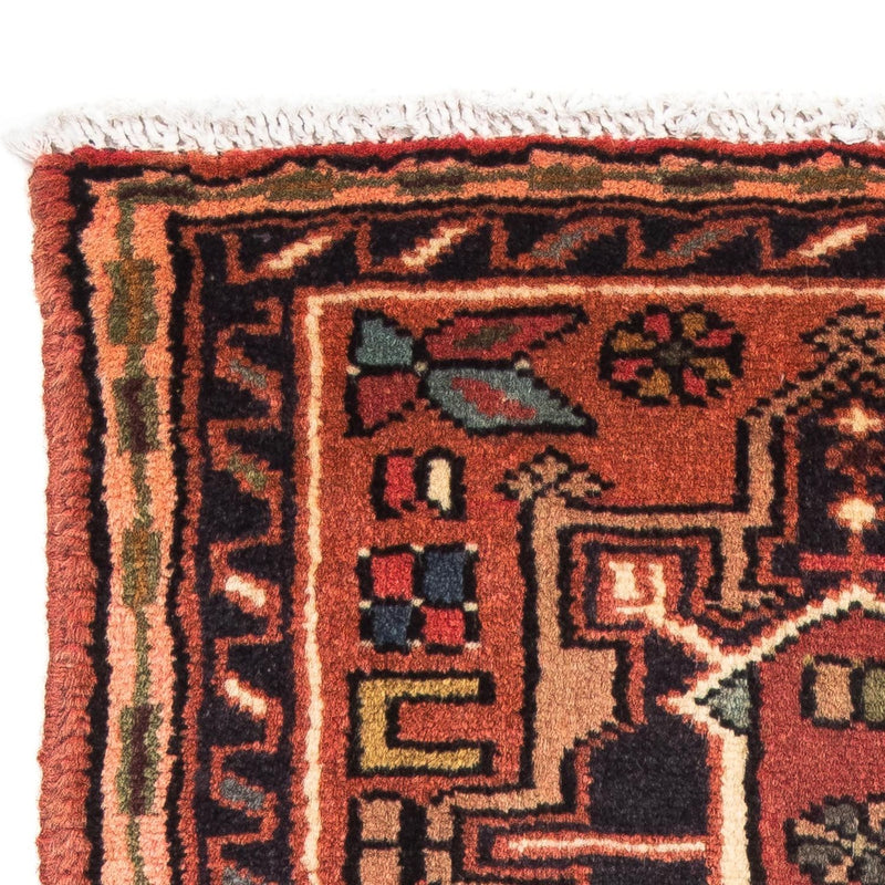 Qaraja Teppich 55x108cm - Perserteppich - braun