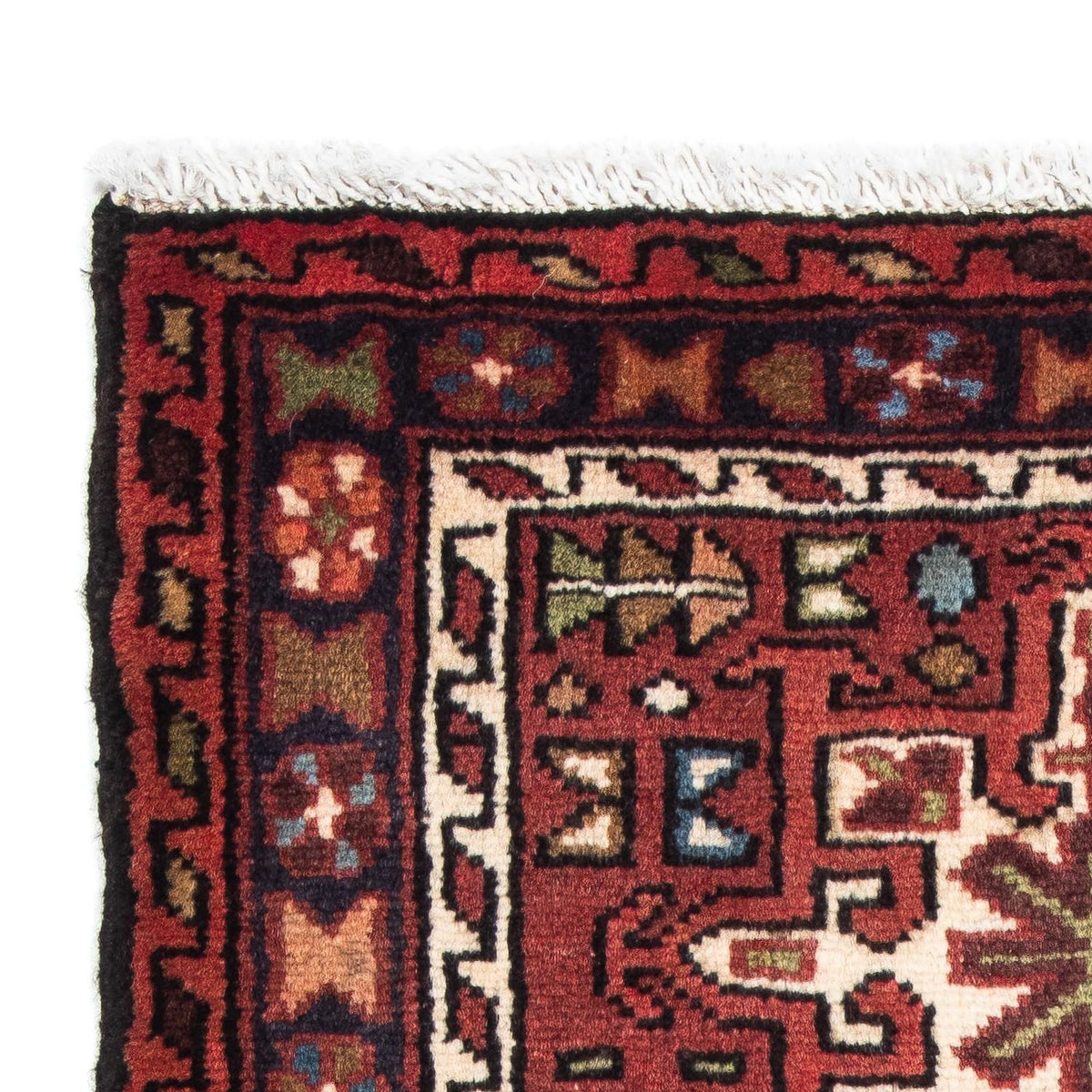 Qaraja Teppich 70x105cm - Perserteppich - braun
