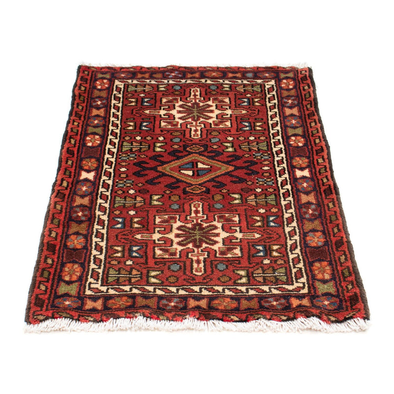 Qaraja Teppich 70x105cm - Perserteppich - braun
